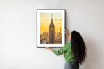 Poster Nyc Top Of The Rock Bei Sonnenuntergang