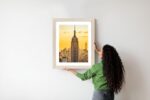 Poster Nyc Top Of The Rock Bei Sonnenuntergang