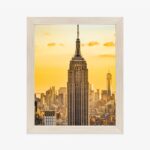 Poster Nyc Top Of The Rock Bei Sonnenuntergang