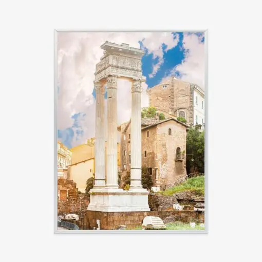 Poster Säule Im Tempel Des Apollo Sosianus