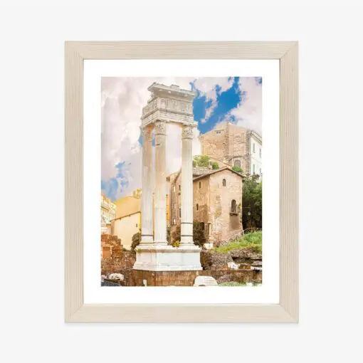 Poster Säule Im Tempel Des Apollo Sosianus