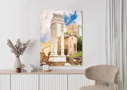 Poster Säule Im Tempel Des Apollo Sosianus