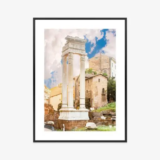 Poster Säule Im Tempel Des Apollo Sosianus