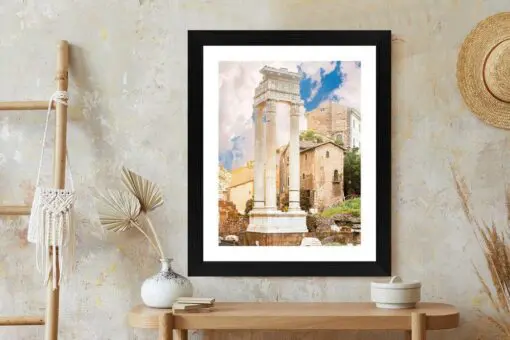 Poster Säule Im Tempel Des Apollo Sosianus
