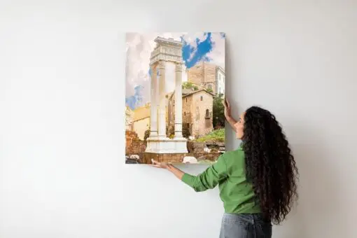 Poster Säule Im Tempel Des Apollo Sosianus