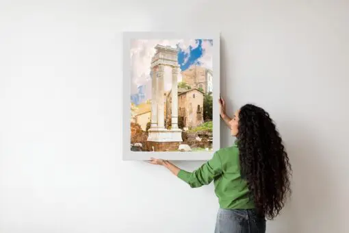 Poster Säule Im Tempel Des Apollo Sosianus