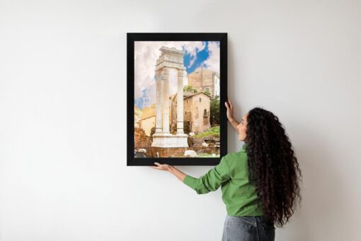 Poster Säule Im Tempel Des Apollo Sosianus