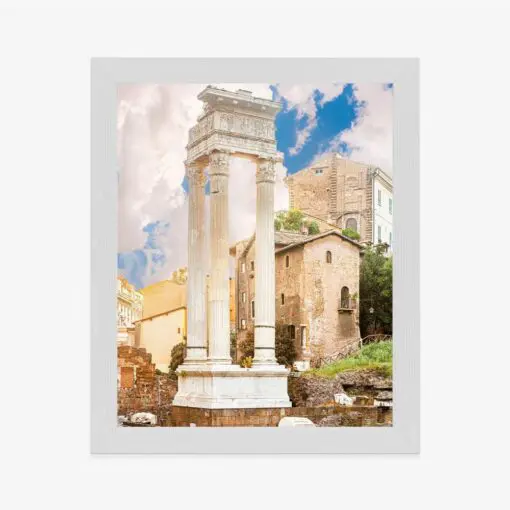 Poster Säule Im Tempel Des Apollo Sosianus