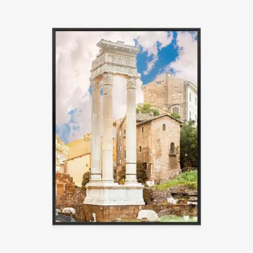 Poster Säule Im Tempel Des Apollo Sosianus