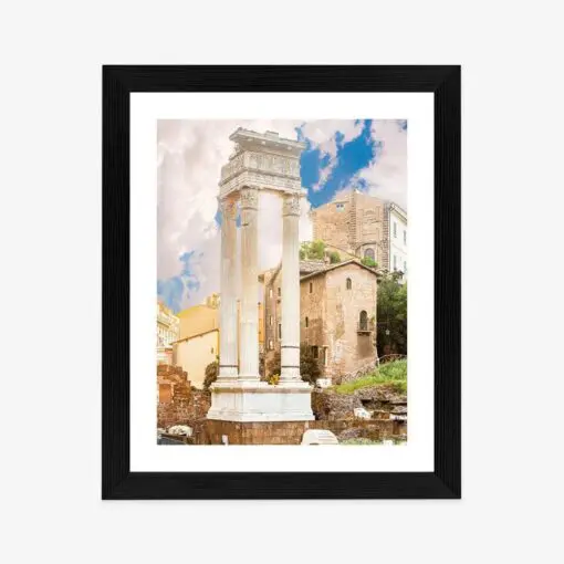 Poster Säule Im Tempel Des Apollo Sosianus