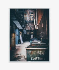 Poster Straßenarchitektur In New York