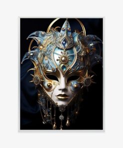 Poster Venezianische Karnevalsmaske