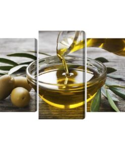 Mehrteiliges Bild Olivenöl