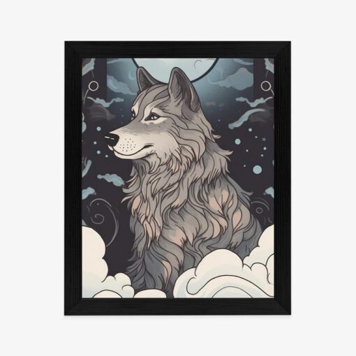 Poster Der Wolf Und Der Mond